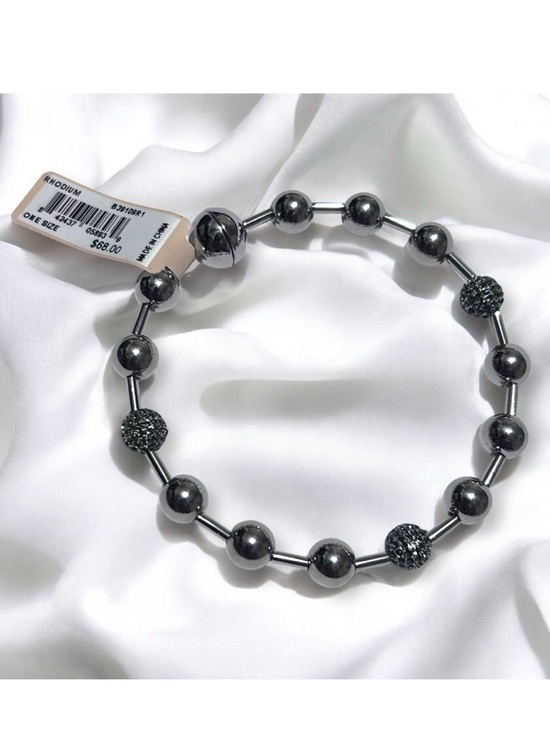 Rebecca Minkoff Jewelry - Gorgeous Rebecca Minkoff Silver Bracelet Rhodium Magnet New